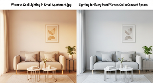 Warm vs Cool Lighting: Optimize Your Small Apartment Design